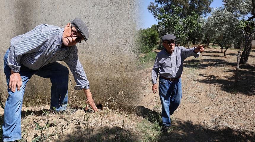 84 yaşındaki adam tehditlerden bıktı: Devlet burayı kazsın, kıymetli şeyleri alsın