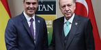 Erdoğan, İspanya Başbakanı Sanchez ile görüştü! 