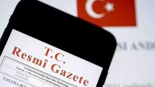 Atama ve görevden alma kararları Resmi Gazete'de!