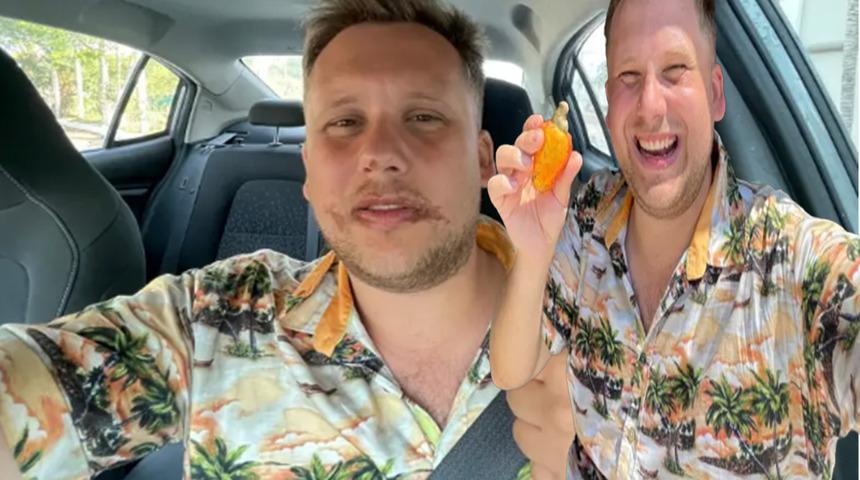 Garip ama gerçek! Meyve yedikten sonra yüzünde üçüncü derece yanık oluştu... "Tüm yüzüm kabuklu ve kötü durumdaydı"