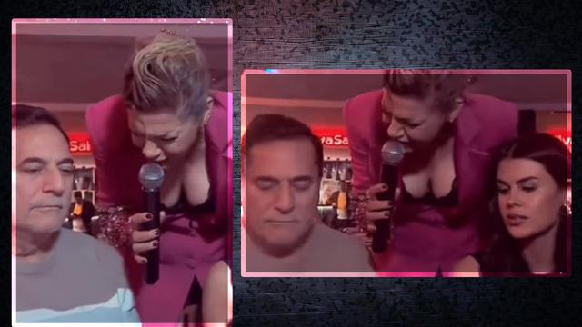 Mehmet Ali Erbil sevgilisi Gülseren Ceylan ile Popstar Mehtap’ı dinlemeye gitti! O anlar sosyal medyayı salladı! 'Bakmamak için direniyor' 