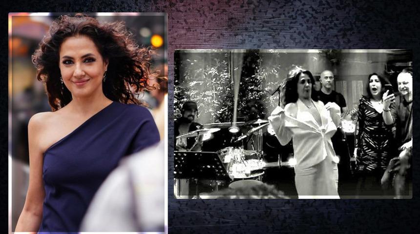 Nükhet Duru 70'inci yaşını kutladı! Meltem Cumbul partide kendinden geçti... Ceketini indirip dans etti