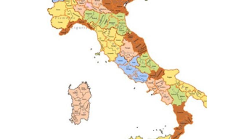 Kriz İtalya haritasını da vurdu