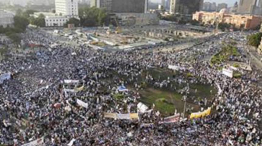 Mısır'da şeriat gösterisi