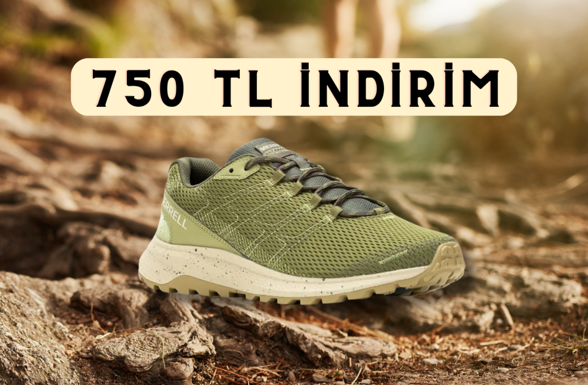 Fiyatı 2049 TL'ye düştü! Kaliteli yürüyüş ayakkabısı arayanlar Merrell Fly Strike'ı kaçırmayın