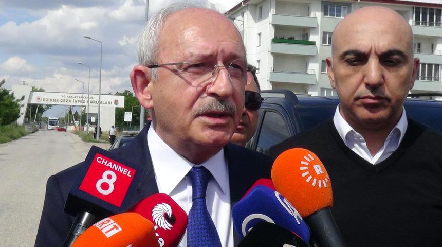 Kemal Kılıçdaroğlu, Selahattin Demirtaş'ı ziyaret etti! Sözleri gündem oldu: 'Demirtaş dışarıda olsaydı...'