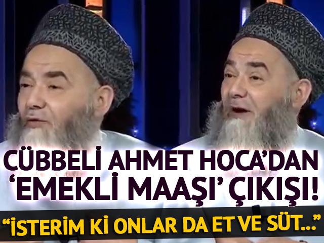 Cübbeli Ahmet Hoca'dan emekli maaşlarıyla ilgili çıkış: 40 bin TL'den aşağı geçinemez