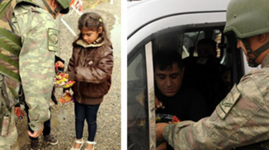 Bayramda iki farklı manzara