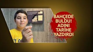 Bisikletiyle gezerken yerde parıldayan bir cisim gördü! Eline alınca... 'Adımı tarihe yazdırdım'