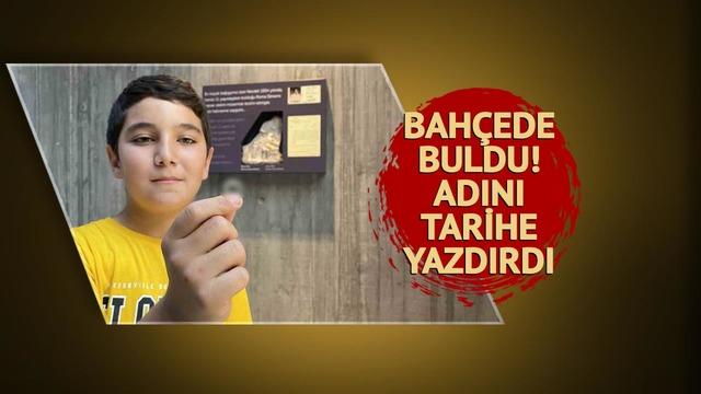 Bisikletiyle gezerken yerde parıldayan bir cisim gördü! Eline alınca... 'Adımı tarihe yazdırdım'