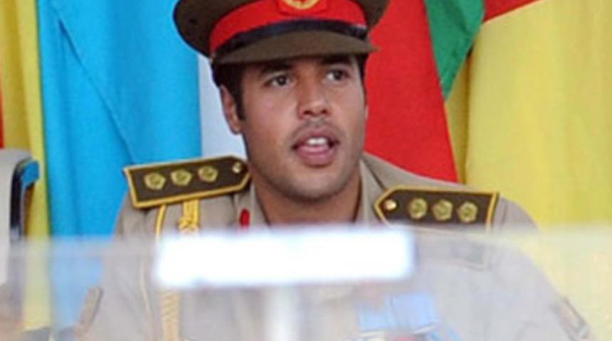 Kaddafi'nin en k&uuml;&ccedil;&uuml;k oğlu &ouml;ld&uuml;r&uuml;ld&uuml;