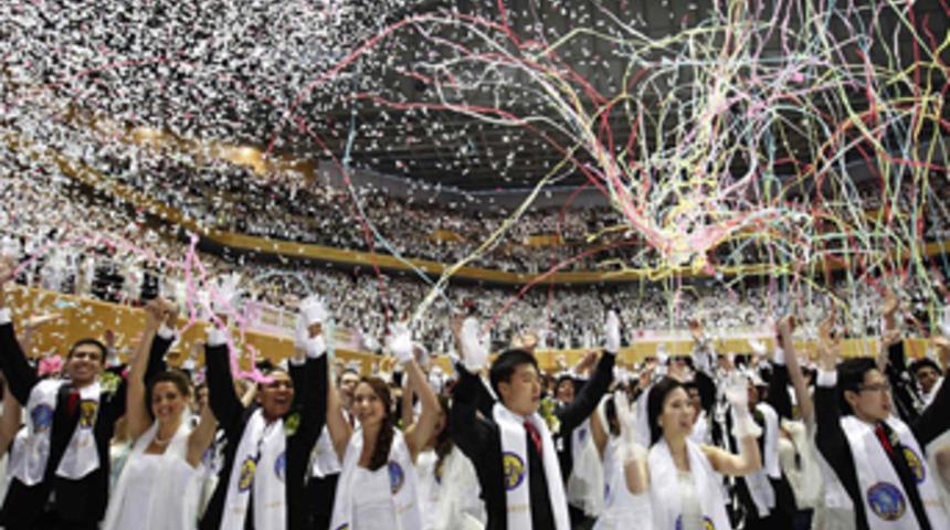 Güney Kore'de toplu nikah