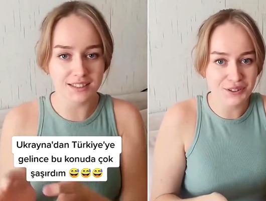 Ukraynalı kadın 'nasıl bir şey?' diye sordu! Türkler  cevapladı