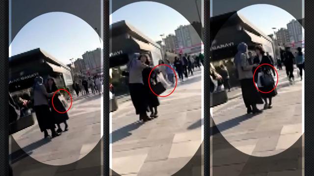 İstanbul'un göbeğinde güpegündüz 'FETÖ' buluşması! Kadınlar birbirine sarılarak para verdi