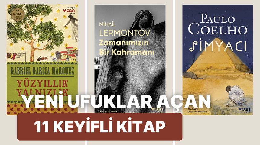 Okuduğunda sana yeni ufuklar a&ccedil;acak 11 kitap
