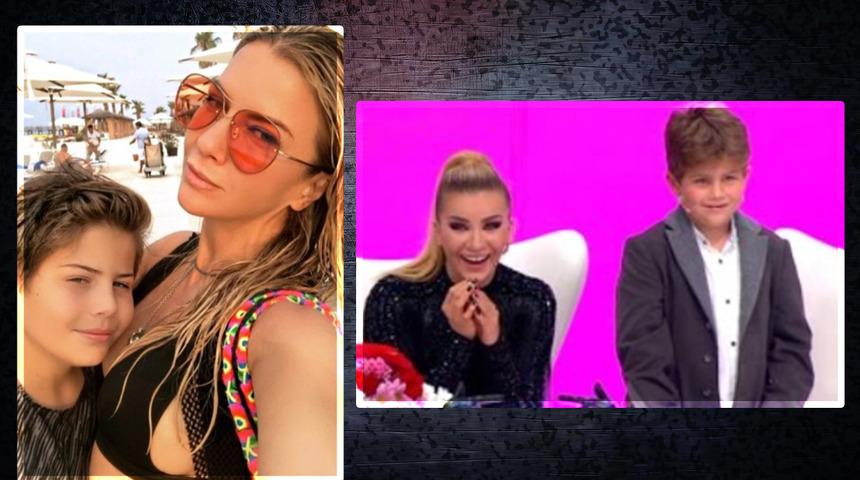 Ivana Sert'in oğlu kocaman oldu! Annesini öpüp söyledikleri gündem oldu