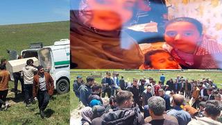 Kahvaltı masasında 3 çocuğunu katletmişti! Kızlarımı rastgele bıçakladım, oğlumu boğdum Cenazede yürek yakan anlar