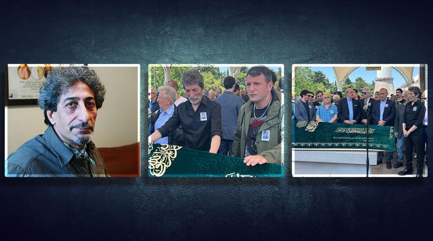 Usta oyuncu Ahmet Uğurlu'ya son görev! Mustafa Uğurlu tabutun başından bir an olsun ayrılmadı