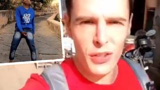 Hindistan'da bir turisti taciz eden 3 şahıs tutuklandı! Taciz anları sosyal medyadan ifşalanınca tutuklanma bilgisi de sosyal medyadan verildi