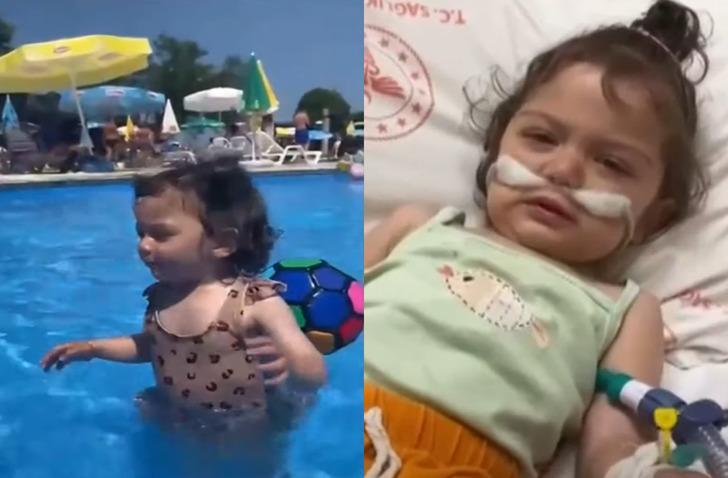 Havuz keyfi zehir oldu: Küçük kız ilk kez havuza girdi günlerce yoğun bakımda yattı! Uzman doktor uyardı: Solunum yetmezliğine götürebilir!