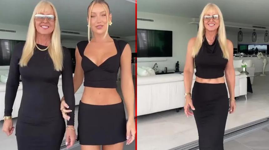 Anne-kızı görenler ayırt etmekte zorlandı! 62 yaşında ama 30 yaşında gösteriyor... Yorum yağdı: Hangisi anne?