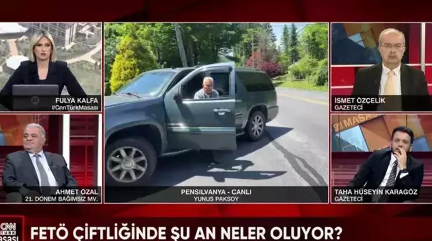 Pensilvanya'da FETÖ'cülerden canlı yayın sırasında CNN Türk ekibine saldırı