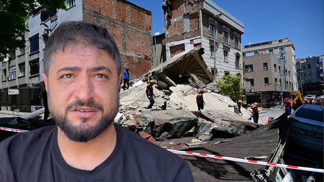 'Deprem gibi oldu! Evimiz başımıza yıkıldı' Çöken binada yaralanan vatandaş korkunç anları anlattı 'Bir kadın gördüm, ağzı, burnu kanlar içindeydi'