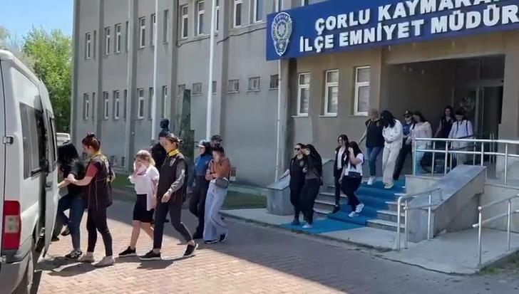 Rezidansa fuhuş baskını! Kendilerini böyle savundular: 'Dadı olmaya geldik...'