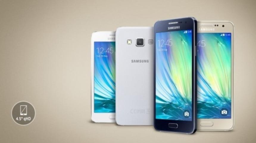 Yeni Galaxy A3 ve Galaxy A5 g&ouml;r&uuml;nt&uuml;lendi
