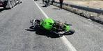 Elazığ'da devrilen motosikletin sürücüsü öldü