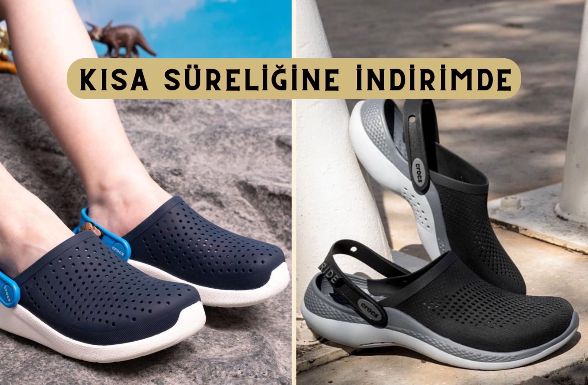 Fiyatı 1784 TL'ye düştü! Crocs'un en rahat modeli Günün Fırsatları kapsamında indirimde