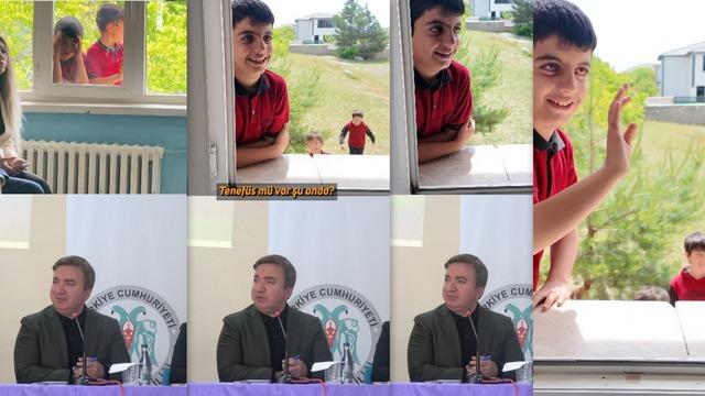 Görüntüler sosyal medyada viral oldu! Dersten kaçan öğrenciler valiye yakalandılar