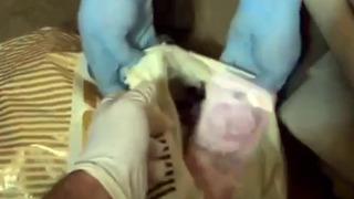 Yer: Iğdır! Valizden deste deste para fışkırdı