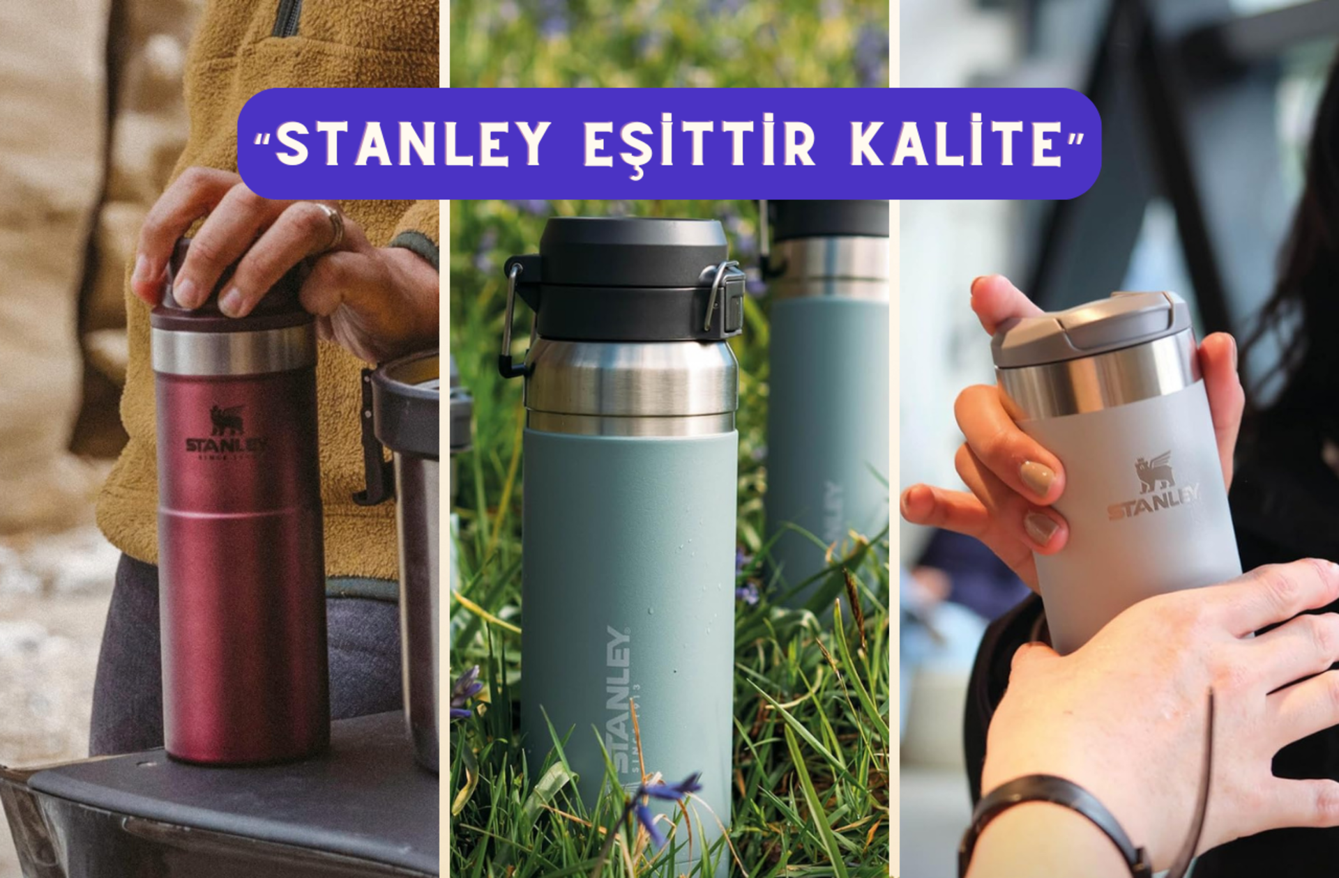 Ömürlük termos arayanların ilk tercihi! Stanley'in indirimdeki termoslarını sizin için seçtik