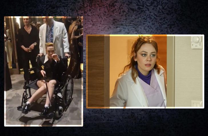 Ödül gecesine bastonla geldi, tekerlekli sandalye bile kullandı! Bahar'ın yıldızı Demet Evgar'ın o halleri gündem oldu