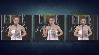 Ahsen Eroğlu ödül gecesine konuşmasıyla damga vurdu! Sesi titredi, yutkunarak teşekkür etti... O anlar sosyal medyada gündem oldu