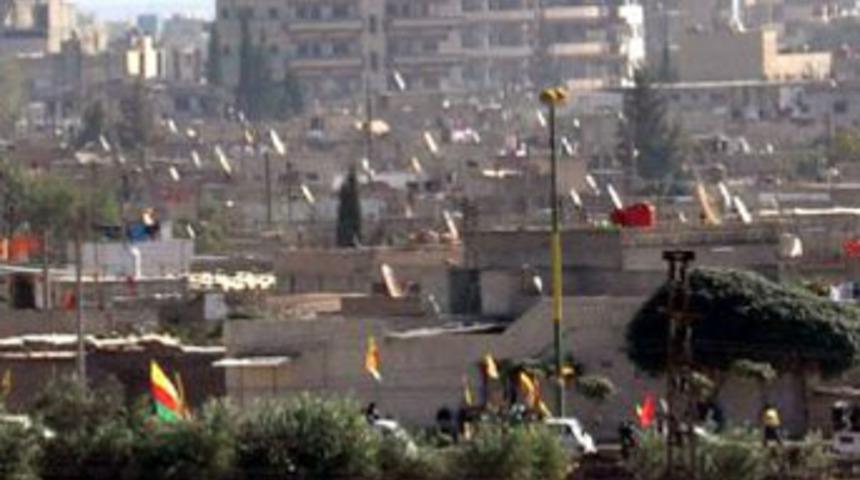 PYD'den g&ouml;vde g&ouml;sterisi!