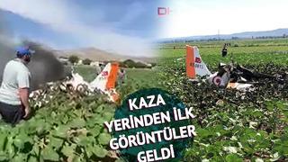 Son dakika | Kayseri'de eğitim uçağı düştü! Acı haberi MSB duyurdu: İki pilot şehit oldu... Uçağın düşme görüntüleri ortaya çıktı