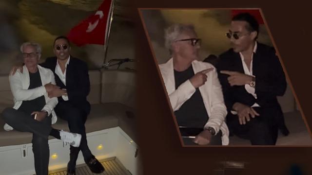 Ayağının tozuyla Nusret'le buluştu! Jose Mourinho'nun boğaz turu gündem oldu