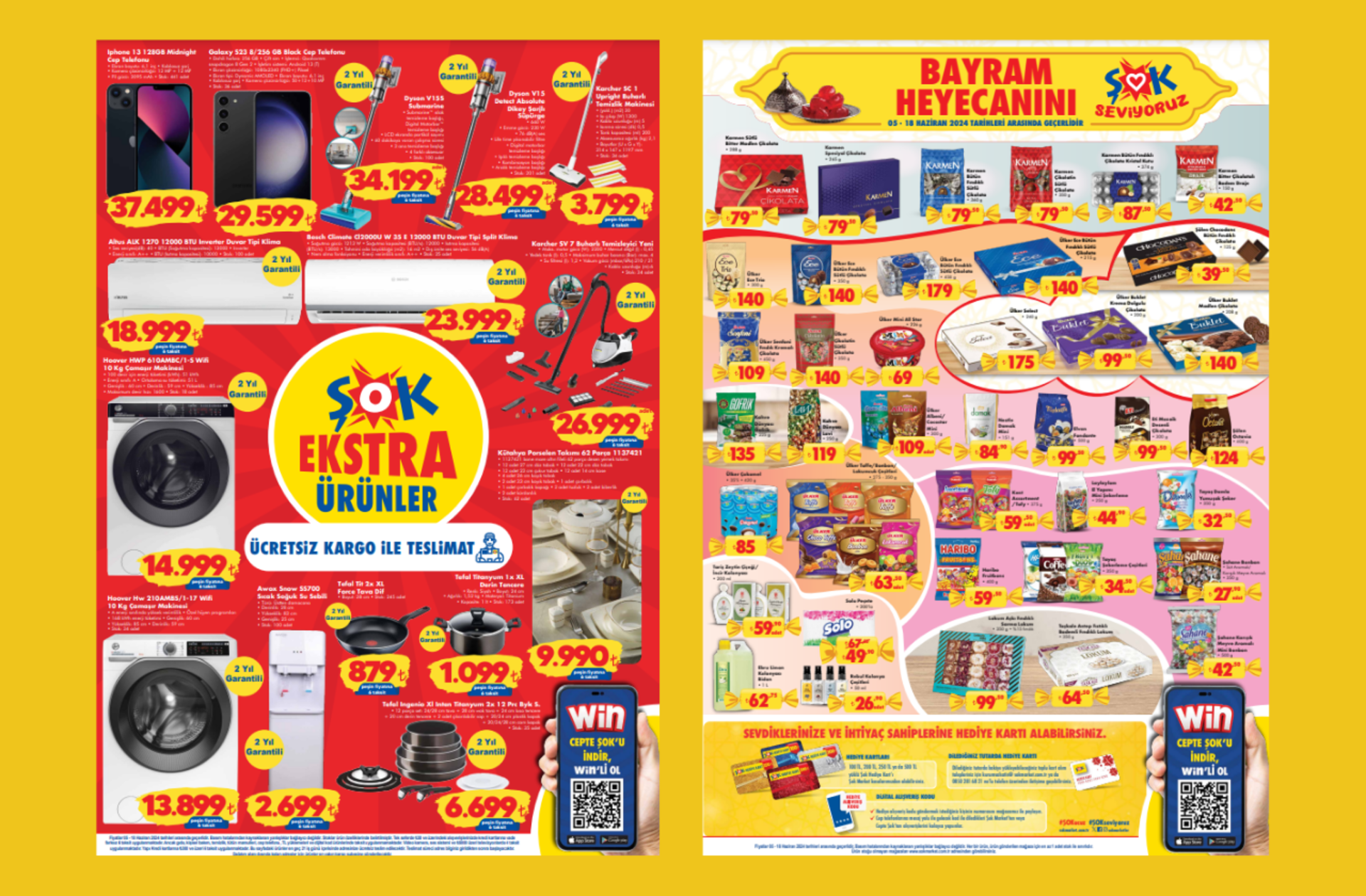 ŞOK'a Dyson Dikey Süpürge geliyor! 5 Haziran 2024 tarihli ŞOK Aktüel Ürünler Kataloğu