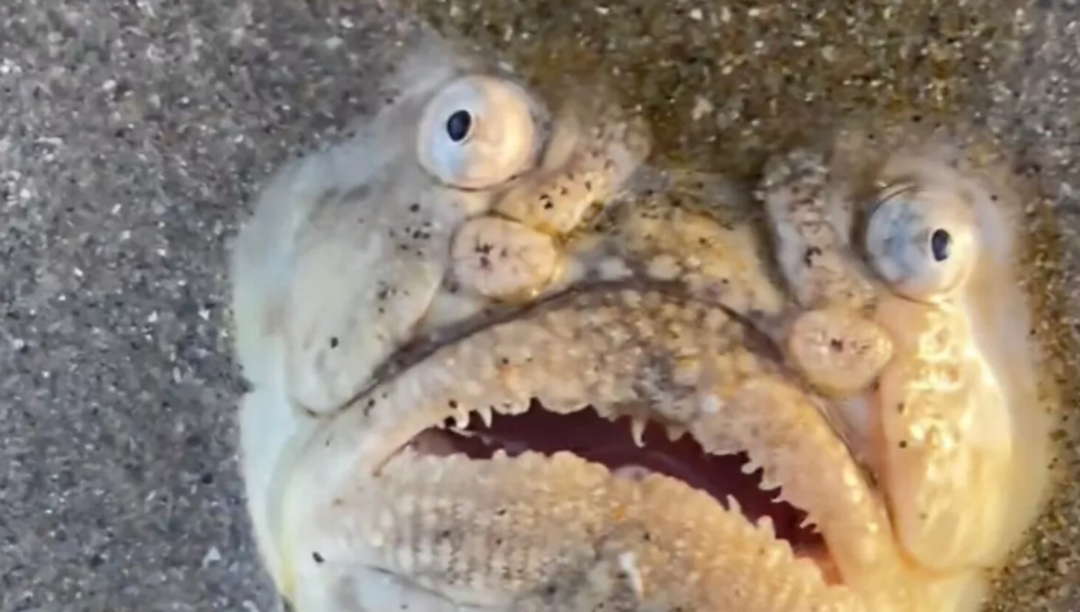 G&ouml;ren cep telefonuna sarıldı! Sahilde bulunan balık bir bakana bir daha baktırdı... "Resmen kabus gibi"