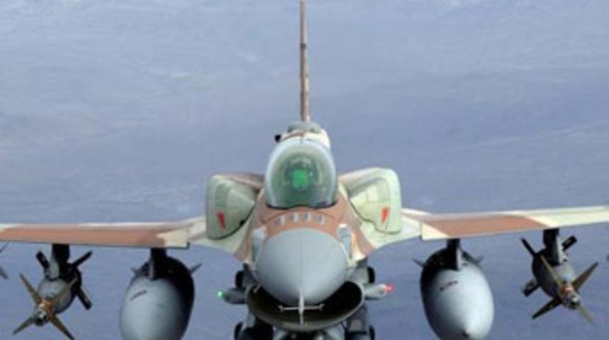 İsrail'in F16'sı düşürüldü