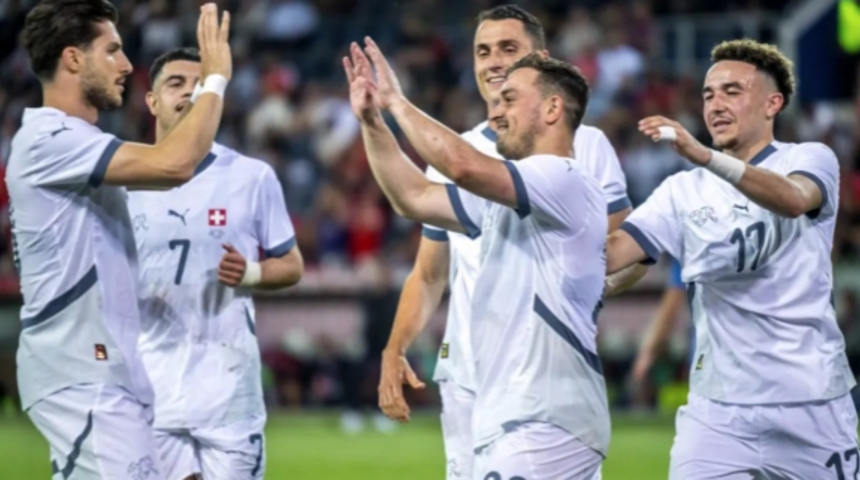 İsviçre'den Estonya'ya gol yağmuru!