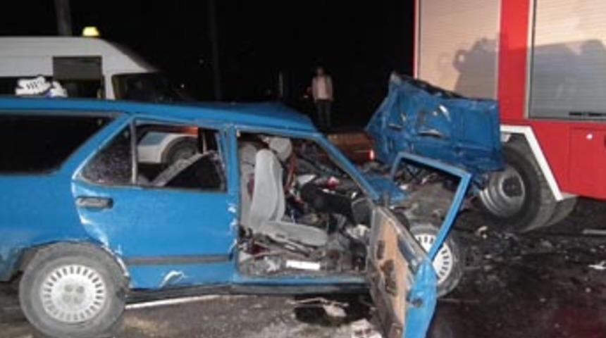 Acı haberi veremedi!