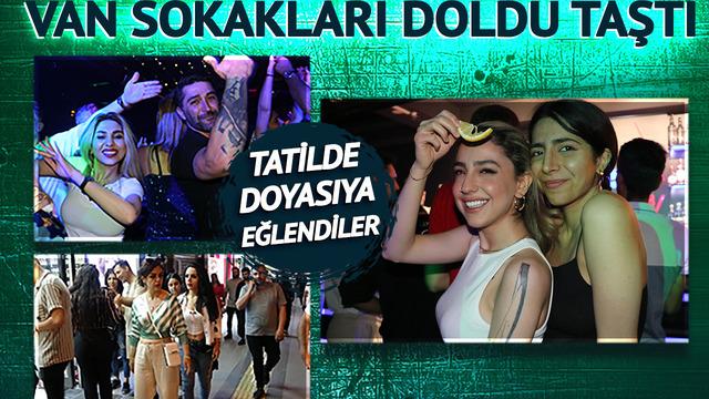 Gece gündüz demeden alışveriş yapıyorlar! Van sokakları İranlı turistlerle doldu taştı, ortaya renkli görüntüler çıktı