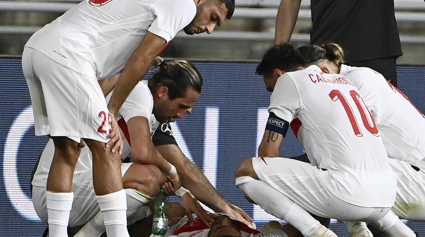 Euro 2024 öncesi A Milli Takım'a kötü haber! Maça devam edememişti... Ozan Kabak kadrodan çıkarıldı