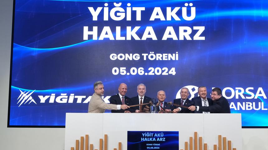 Borsada bir şirket için daha gong çaldı 