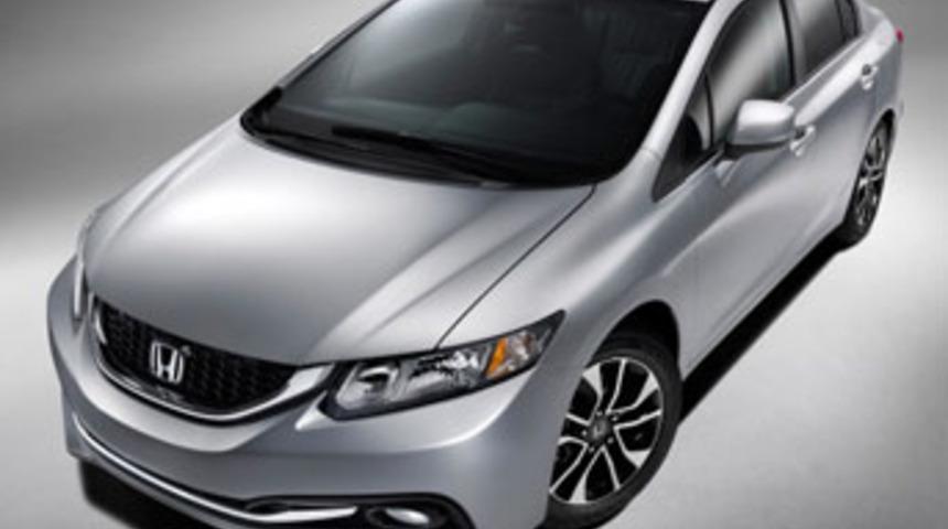 2013 model Honda Civic görücüye çıktı