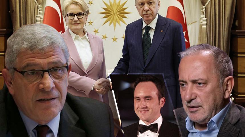 Erdoğan'la g&ouml;r&uuml;şen Akşener, &ccedil;ıkar &ccedil;ıkmaz Dervişoğlu'nu aramış! Sebebi oğlu Fatih Akşener mi? &Ccedil;ok konuşulacak 'b&uuml;y&uuml;kel&ccedil;ilik' iddiası