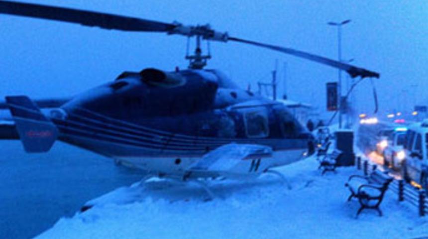 Helikopter pilotunun mucize inişi